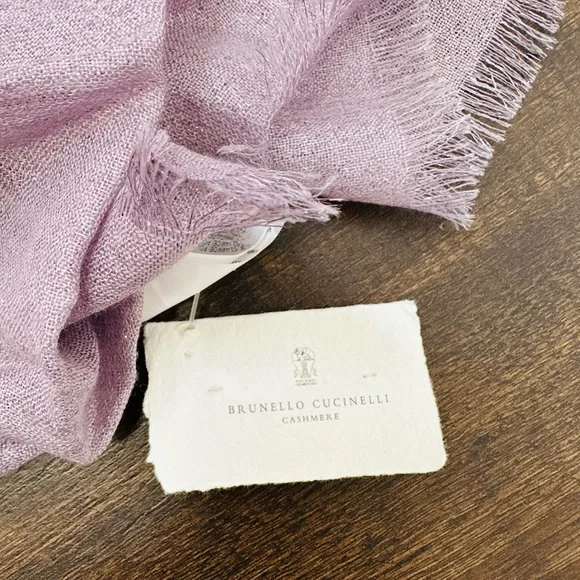 BRUNELLO CUCINELLI
Metallic Cashmere Blend Scarf - Picture 7 of 7